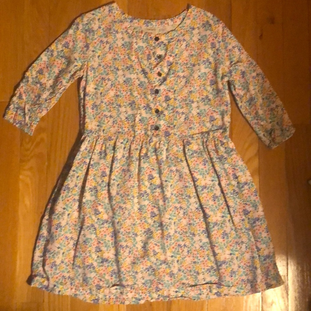 Carter’s 3/4 sleeved flowered dress